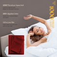 thumbnail image 2 of SGI Bedding 1000 TC Egyptian Cotton Bed Sheet Set - Twin Size Sheets 1000 Count Sheets for Twin Size Bed - Soft, Durable Sheets Cotton Sheets in 1000 TC 18" Deep Burgundy, 2 of 6