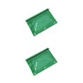 thumbnail image 2 of Decodeary Durable Pouch For Organizing Documents In Office Portable Zippered Pouch Green 2Set, 2 of 6