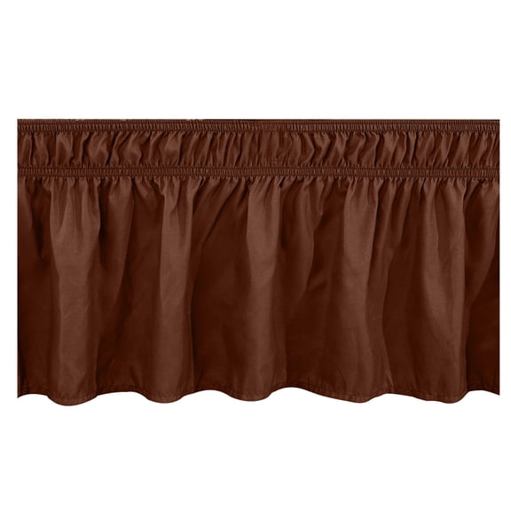 Bed Skirts for Adjustable Bed Bed Skirt Wrap Around Elastic Ruffles Resistant with Adjustable Elastic Belt