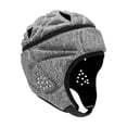 thumbnail image 3 of Casque de Rugby S SERENABLE Ajustable Antichoc, Protège-Tête de Rugby pour Jouer au Soccer, Adultes, Gris, 3 of 9