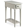 thumbnail image 1 of Bowery Hill Table d'Appoint Étroite en Bois avec Tablette, Fini Soyeux, 1 of 5