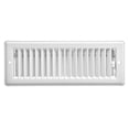 thumbnail image 1 of Imperial 3" x 10" White Steel Ceiling Register, Louvered, 1-pk, 1 of 6