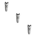 thumbnail image 2 of maskred Golf Tête Couvre Maillet Putter Pros Training Gear 3 Fairwaywood Gris Droite 3Set, 2 of 6