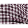 thumbnail image 4 of oneOone Rayon Wine Fabric Check Check Sewing Material Print Fabric By The Meter 56 Inch Wide, 4 of 5