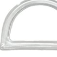thumbnail image 2 of 2Pcs Women Purse Handles Belt Replacement Strap Frame DIY Handmade for Tote Purse Making clear D shape, 2 of 8