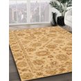 thumbnail image 2 of Ahgly Company Indoor Rectangle Abstract Orange Oriental Area Rugs, 7' x 10', 2 of 6