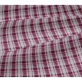 thumbnail image 5 of oneOone Viscose Jersey Fabric Check Kasuri Print Fabric BTY 60 Inch Wide, 5 of 5