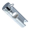 thumbnail image 2 of Adjustable Shower Head Holder for Slide Bar,Universal 19-25MM O.D. Rail Head Bracket Holder for Slide Bar Slider Clamp Bathroom Replacement 360 Degree Rotation Sprayer Holder (ABS Chrome), 2 of 10