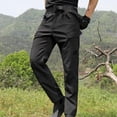 thumbnail image 2 of Tqyyweavej Pantalon Tactique pour Homme à Séchage Rapide Résistant à l'Eau Pantalon d'Extérieur Léger Extensible Cargo Pêche Voyage Camping Travail Randonnée Pantalon P-4TG, 2 of 3