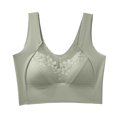 thumbnail image 1 of Timegard Plus Size Bras for Women No Underwire High Support Lace Comfort Back Smoothing Daily Bras, 1 of 7