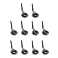 thumbnail image 2 of 10 Pieces Stainless Steel Fishing Rod Guides Fishing Line Guides Eye Sets White 3, 2 of 8