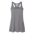 thumbnail image 1 of Bella Ladies Flowy Racerback Tank, XS, Storm, 1 of 3