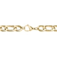 thumbnail image 3 of Collier Chaîne Figaro pour Homme 22 Pouces en Acier Inoxydable Jaune - 10 mm, 3 of 4