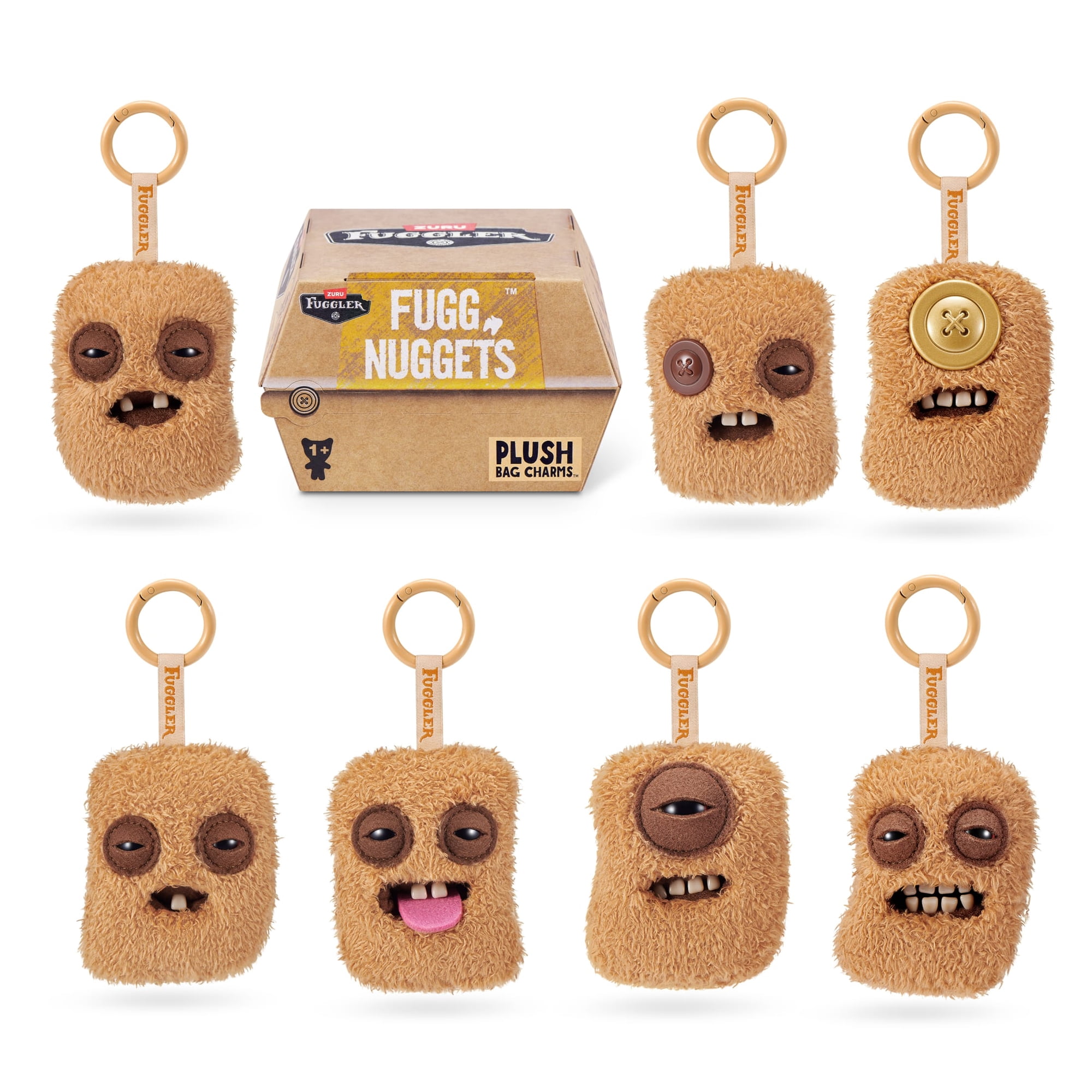 Fuggler Fugg Nuggets 3.5 Inch Collectible Keyring by ZURU - Ugly
