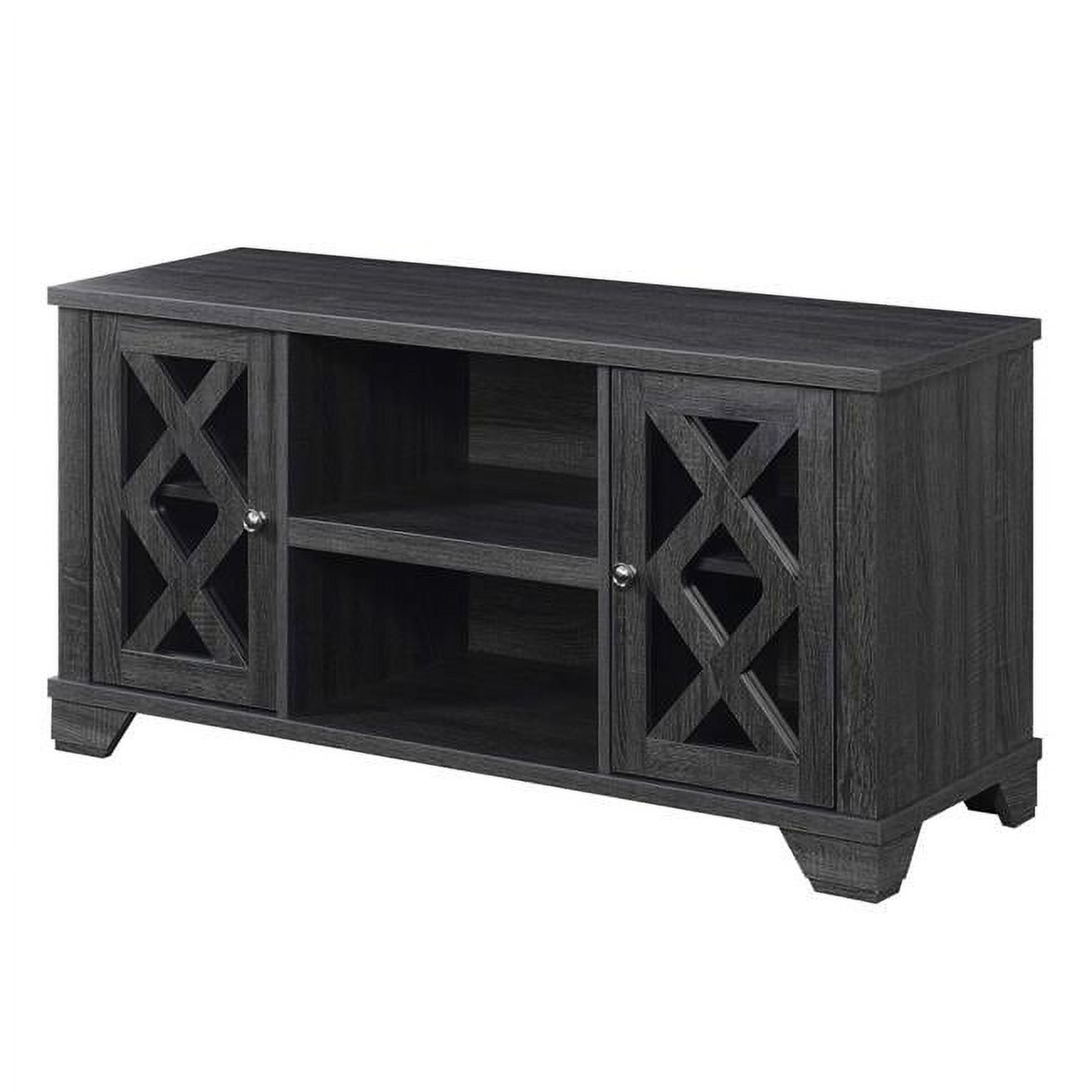 Convenience Concepts 131327WGY Gateway TV Stand, Weathered Gray
