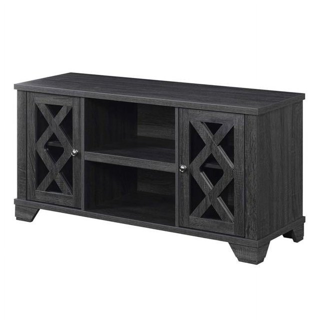 Convenience Concepts 131327WGY Gateway TV Stand, Weathered Gray