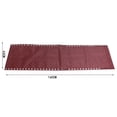 thumbnail image 4 of Recliner Replacement Fabric Breathable Chair Lounge Chair Reclining Cloth for Red Flower, 4 of 8