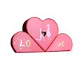 thumbnail image 1 of TIMIFIS Valentine's Day Double Open Jewelry Gift Box Heart Shaped Gift High End Jewelry Set Packaging Box, 1 of 9