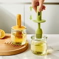 thumbnail image 3 of Glass Oil Bottle with Brush for Cooking Baking and Grilling | High-Temperature Storage Jar for Kitchen Use, 3 of 6