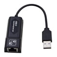 thumbnail image 2 of AMERTEER USB 2.0 to RJ45 Gigabit Ethernet LAN Network Adapter Card 10/100/1000 Mbps Black, 2 of 5