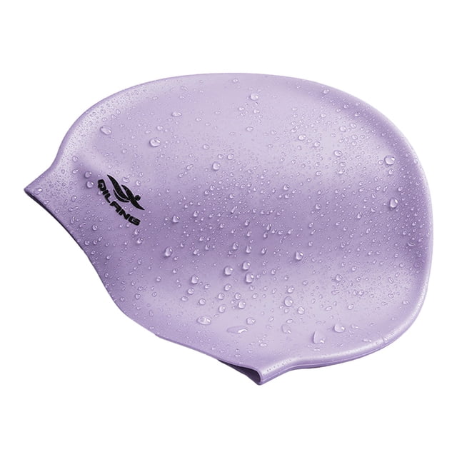 3PCS Silicone Swimming Caps, For Adults & Kids, High Stretch, Soft & Comfortable, For Swimming/Wading