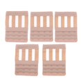thumbnail image 2 of Milaget 5PCS Womens Bra Extension 4 Hook Bra Band Extenders Bra Straps Replacement Skin Skin Color, 2 of 8