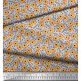 thumbnail image 3 of Soimoi Rayon Fabric Text & Tiger Face Cartoon Fabric Prints by Yard 42 Inch Wide, 3 of 3