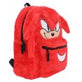 thumbnail image 4 of Sonic the Hedgehog Knuckles Reversible 16" Plush Backpack with Quills, 4 of 7