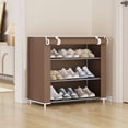 thumbnail image 1 of Dvkptbk Shoe Storage Rack 4 Layer Shoe Rack Suitable For Closet Front Door Entrance Stackable Shoe Storage In Any Combination Space Saving Small Shoe Rack, 1 of 6