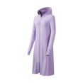 thumbnail image 1 of Fjuchai Veste de Protection Solaire UV à Manches Longues UPF 50+ pour Femmes avec Capuche Zippée et Poches, 1 of 8