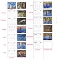 thumbnail image 5 of Penkiiy 2023 Stylish And Interesting Calendar Natural Scenery Wall Calendar, 5 of 5