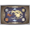 thumbnail image 1 of Avatar: The Last Airbender - Map Wall Poster, 22.375" x 34" Framed, 1 of 4