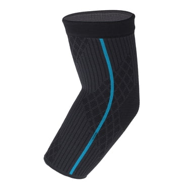 Unique Bargains 1 Pcs Elbow Protection Elbow Pads Tightening Breathable Elbow Brace Pads Blue M Size for Men Women