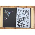 thumbnail image 4 of Drawing Template Plastic Ruler Stencil DIY Painting Drawing Template Board Hollow Album Decor, No.10, 4 of 5