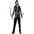 thumbnail image 1 of Incharacter Costumes Men's Hooded Huntsman Costume, Grey/Black, Large, 1 of 1