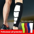 thumbnail image 2 of Football Sport Cycling Shin Guard Calf Sleeve Compression Leg Warmers, 2 of 5