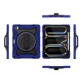 thumbnail image 2 of XYX 3in1 Rotating Stand Case for iPad Pro 13 inch M4 2024 with Hand/Shoulder Strap, Shockproof Rugged, Navy Blue, 2 of 7