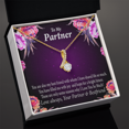 thumbnail image 4 of To My Partner Partner and Bestfriend Alluring Ribbon Necklace Message Card, 4 of 7