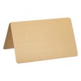 thumbnail image 1 of Unique Bargains Blank Greeting Cards,50pack Decor Foldable Card,Gold Tone Pearlescent Paper, 1 of 5
