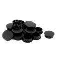 thumbnail image 1 of Unique Bargains 20pcs Plastic 30mm Dia Snap in Type Locking Hole Plugs Button Cover, 1 of 1
