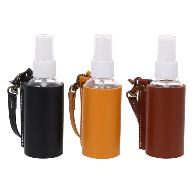3pcs Travel Hand Sanitizer Containers Empty Bottles with 3pcs Bottle Holders