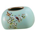 thumbnail image 2 of ziyahi Elegant Tissue Box Cover Organizer for Office Desk and Table Countertop Bird, 2 of 9