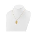 thumbnail image 4 of Collier Pendentif Poli en Or Jaune 14K avec Chaîne, 4 of 4