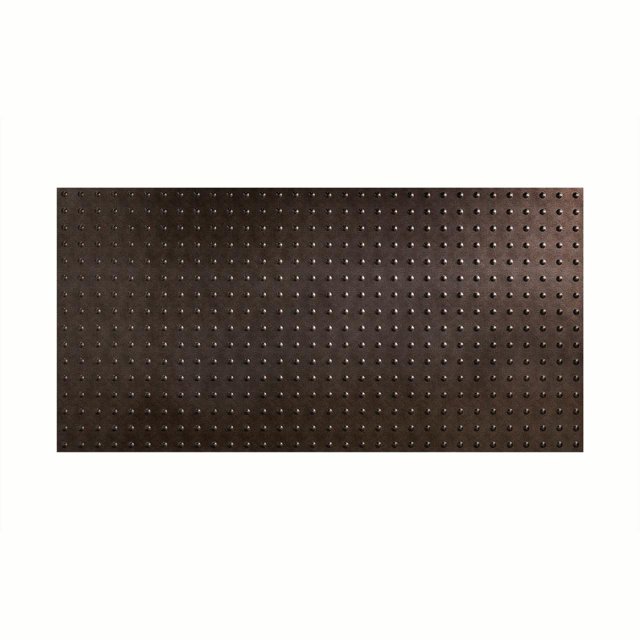 Fasade Dome Smoked Pewter Wall Panel 4' x 8'