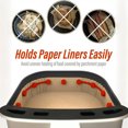 thumbnail image 4 of kurtrusly Silica Gel Secure Air Fryer Parchment Fix High Temp Resistant Buckle Clip Suitable For Fixing white, 4 of 5