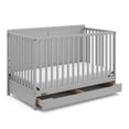 thumbnail image 1 of Lit de Bébé 5-en-1 avec Tiroir Melrose de Graco, Gris Galet, 1 of 16