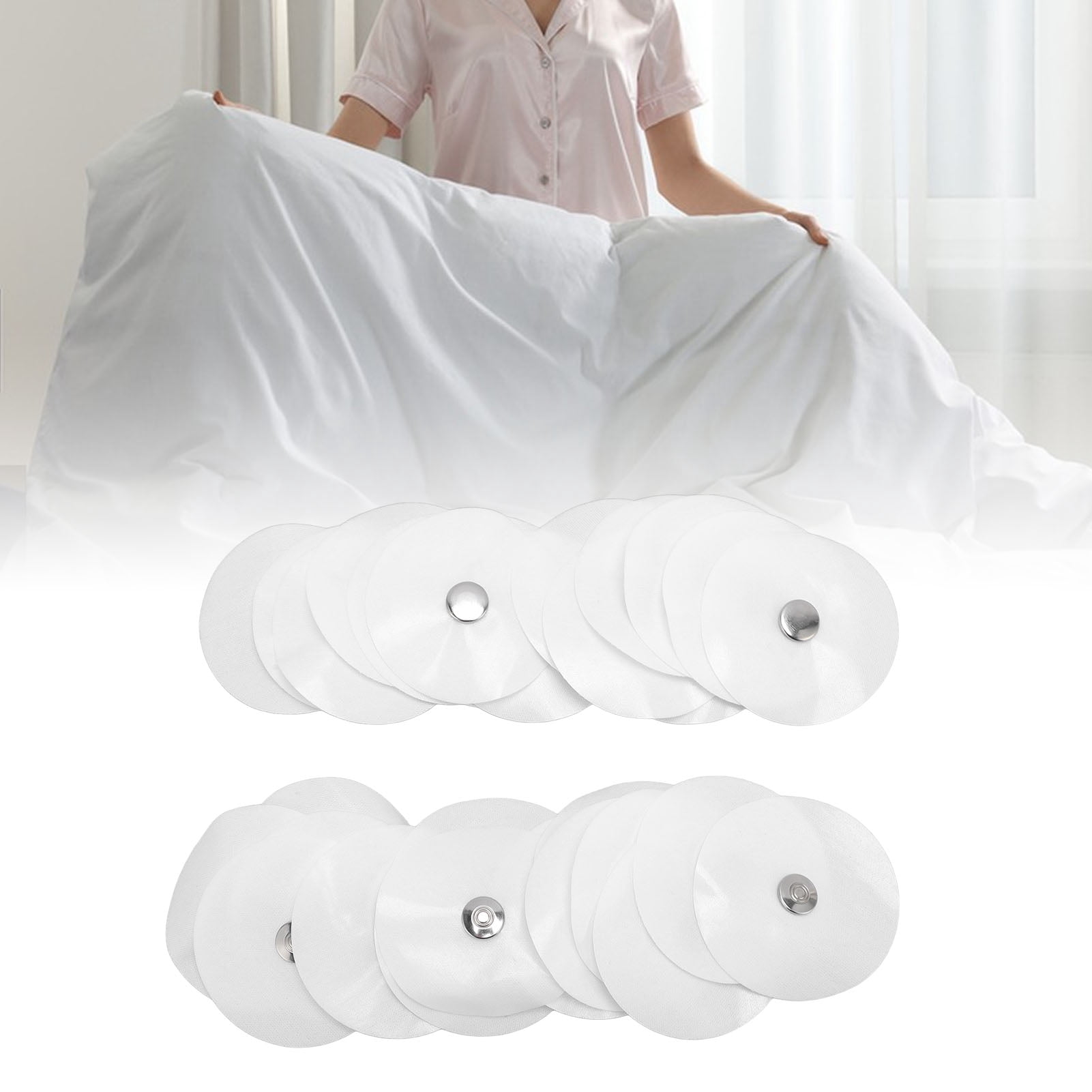 Duvet Snaps, Duvet Cover Clips Prevent Shifting  for Comforters