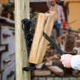 thumbnail image 3 of Kindling Splitter for Wood, Wall Mounted Log Splitter Manual Log Splitter in Carbon Steel Hand Log Splitter for Camping, 3 of 7