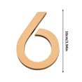 thumbnail image 1 of Tumotour 7CM Acrylic Number Plates For Elegant And Stylish Decor, 1 of 3