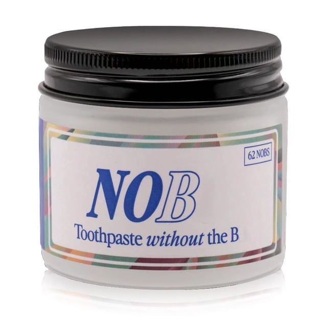 oothpasteNOBS Pastilles de Dentifrice spot NOBS Pastilles de Dentifrice Peuvent Être des Pastilles de Dentifrice Étiquette spot